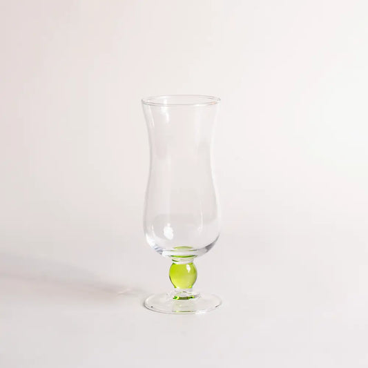 Coffret de deux verres à cocktail soufflés à la bouche design tulipe