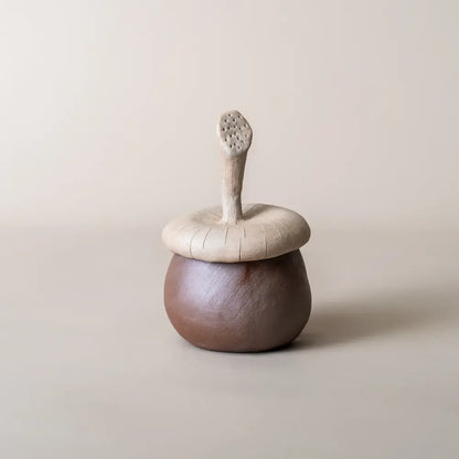 boîte de rangement avec couvercle en céramique