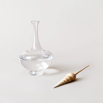 Bouilloire en verre artisanale, transparence mettant en valeur les infusions