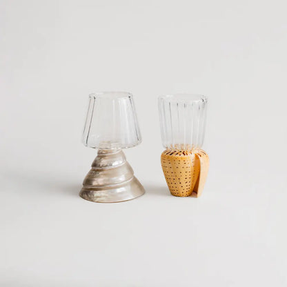 Verre à eau design Coquillage d’Or soufflé à la bouche