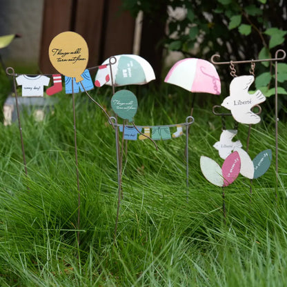 Parapluie miniature décoration pot de fleur ludique