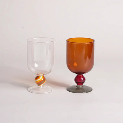 coffret de deux verres à vin cadeau mariage box