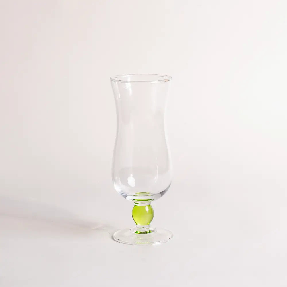 Coffret de deux verres à cocktail soufflés à la bouche design tulipe