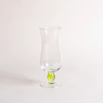 Coffret de deux verres à cocktail soufflés à la bouche design tulipe