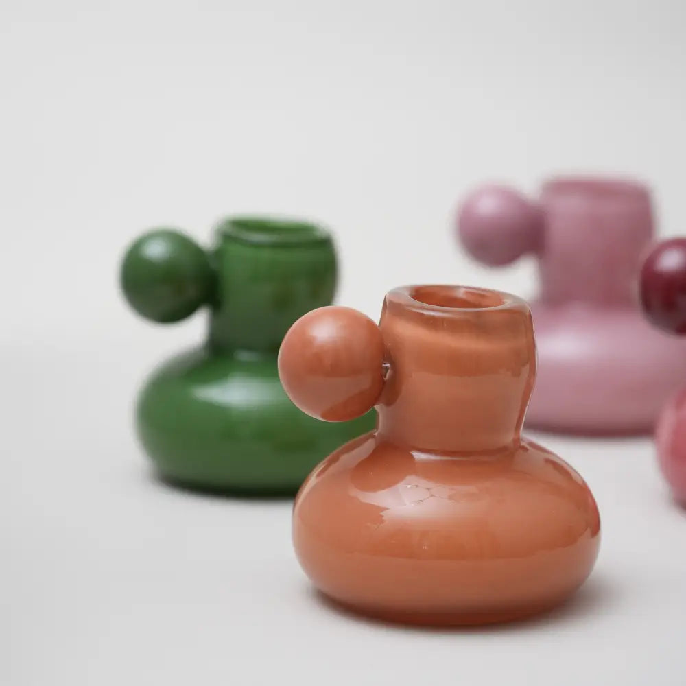 Collection Les Nymphes Colorées – mini vase et fleurs multicolore